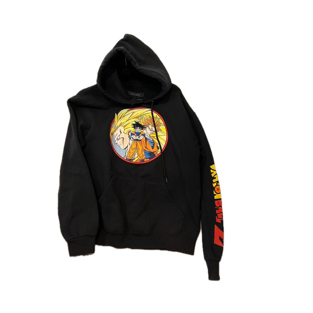 DragonballZ Black Pullover Hoodie Mens M